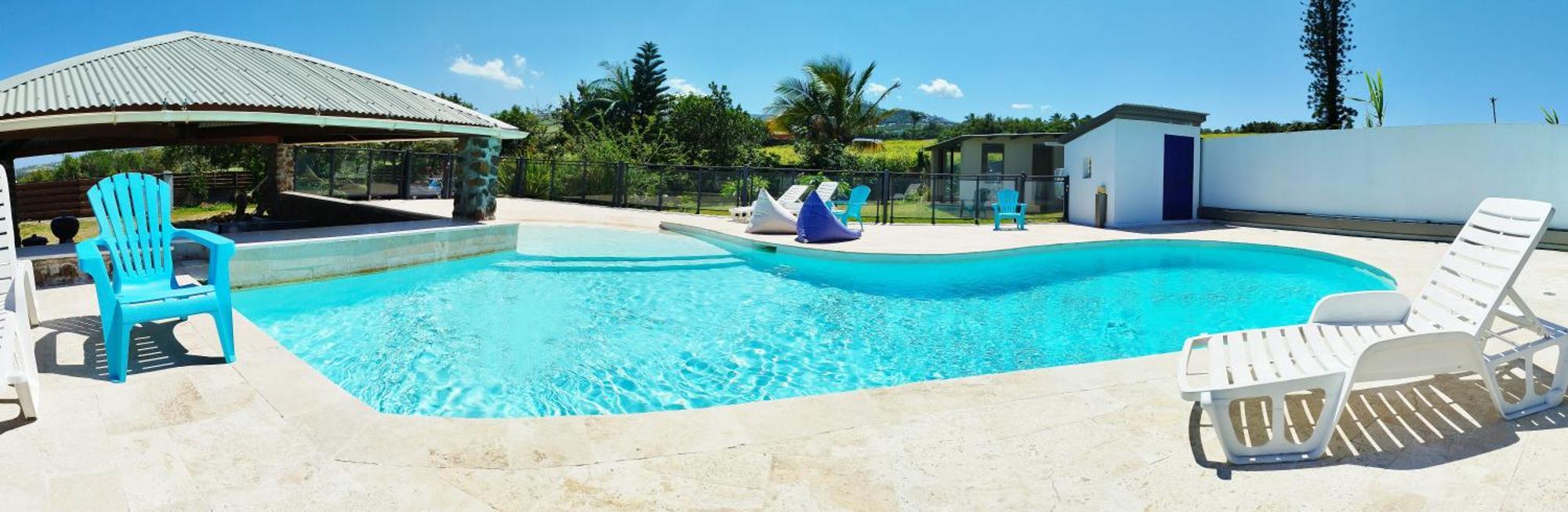 Maison Les Cocotiers De Plaiz'Anse Villa Petite Île Buitenkant foto